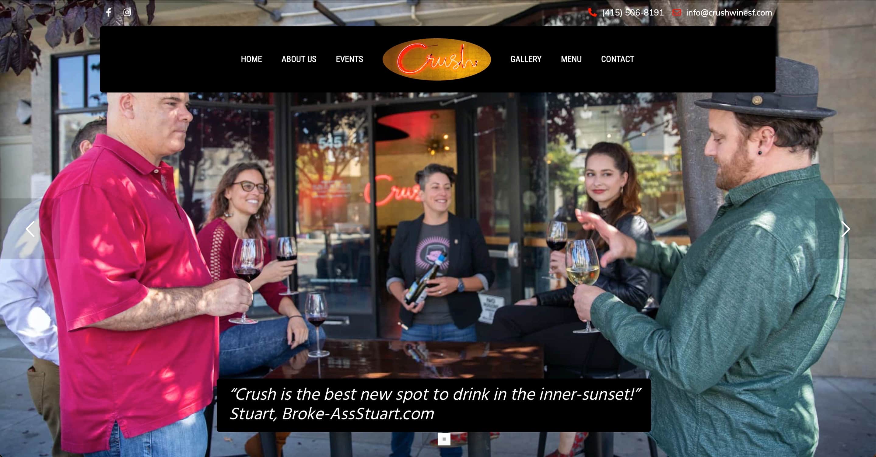 CrushWine SF